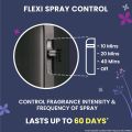 Godrej aer Matic Kit (Machine + 1 Refill) - Automatic Room Fresheners with Flexi Control Spray  Violet Valley Bloom  2200 Sprays Guaranteed  Lasts up to 60 days (210ml). 