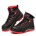 New high-top work cotton shoes anti-smashing anti-piercing construction site safety shoes steel toe cap thickened safety boots men.