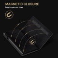 Mens Wallet Card Holder for AirTag:Pop up Card Case, RFID Blocking, Smart, Slim, ID Window | Cash Slot (AirTag not included).
