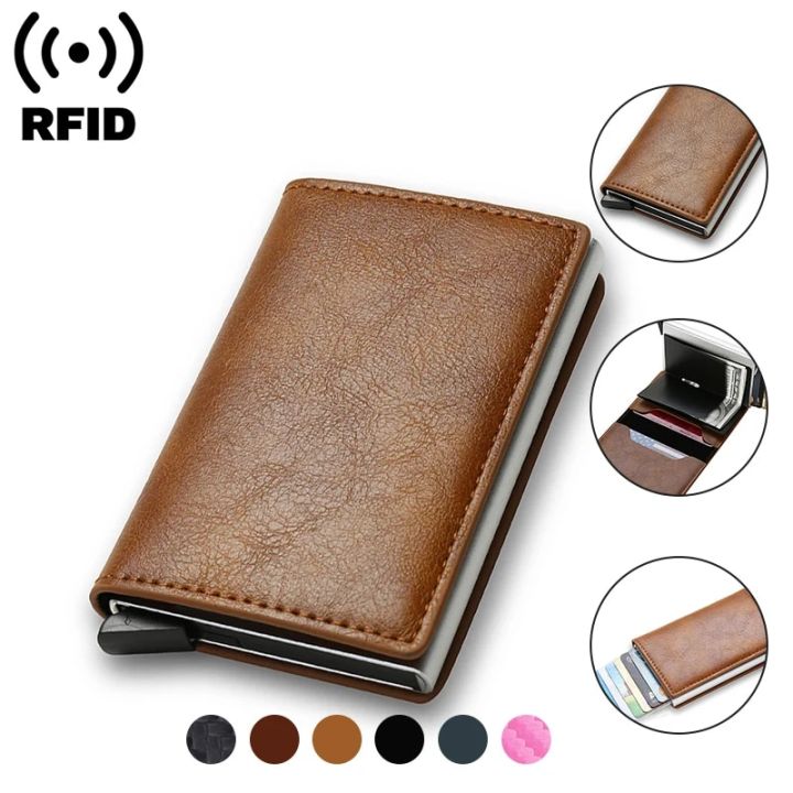 Case Credit Card Purses ANTI Rfid Credit Card Holder Men Wallets