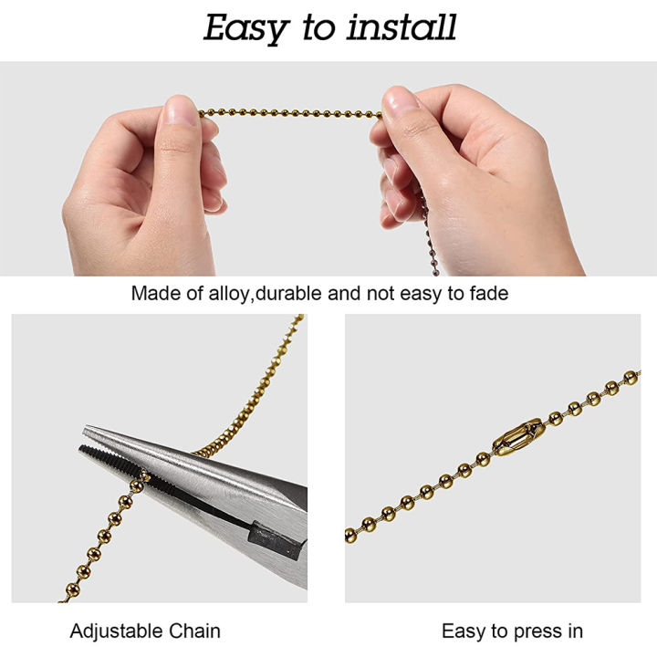 4%20Pieces%20Artificial%20Crystal%20Ceiling%20Fan%20Pull%20Chains%20Pull%20Chain%20Extension%20with%20Connector%20for%20Light%20Ceiling%20Fan%20Desk%20Lamp%20-%20Image%202