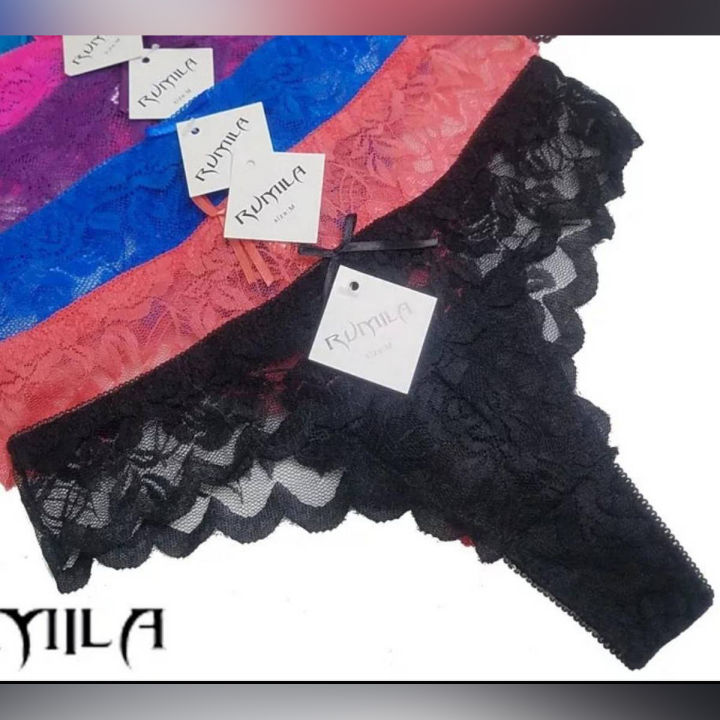 Women Sexy Panty Underwear Low Waist Briefs Thong