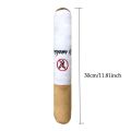 Pet Funny Toys Cigar Big Smoke Plush Sound Squeak Cigarettes Toys Dog Chew Molar Interactive Game Bite Resistant Pet Toy.