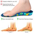 KROLIK EVA Velvet Orthopedic Insoles For Kid Adult Shoe Pad Orthotic Flatfoot 2cm Hard Arch Support Heel Fixed Sports Cushion. 
