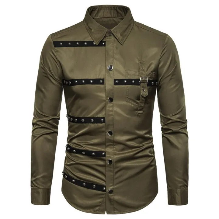 New%20Men%20Gothic%20Shirt%20Camisas%20Individuality%20Men's%20Fashion%20Plaid%20Long-sleeved%20Shirt%20Male%20Casual%20High%20Quality%20Shirt%20-%20Image%205