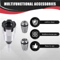 Shank Router Bit Collet Extension Adapter,with ER20 Spring Collet. 