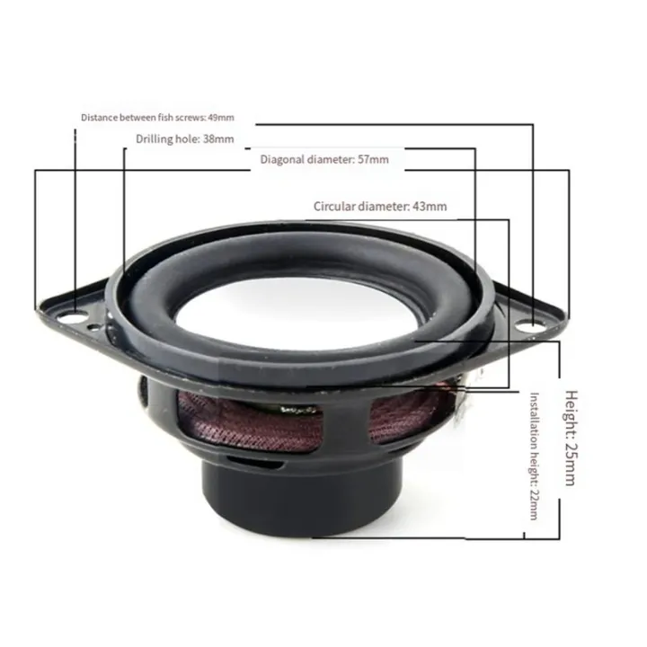 1.5%20Inch%20Full%20Frequency%20Replacement%20Speaker%20for%20Clip3/4%204%20Ohm%205W%20High%20Performance%20Audio%20Output%20for%20Bluetooth%20Speaker%20-%20Image%202