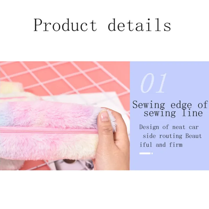 New%20Pencil%20Cae%20Gradient%20Color%20Cute%20Girl%20Pluh%20Octagonal%20Pen%20Bag%20torage%20Bag%20-%20Image%208