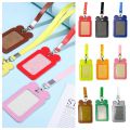 Cute Cartoon ID Card Holder Cat PU Badge Holder Multifunctional Work Card Case Work Card Case Outdoor.