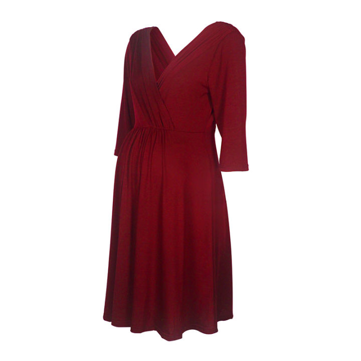 Pregnants%20Summer%20Breastfeeding%20Clothes%20Nursing%20Maternity%20Clothes%20for%20Pregnant%20Women%20Fashion%20Maternity%20Dresses%20Pregnancy%20Dress%20-%20Image%207