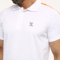 White Polo Mesh Premium Shirt for Men - Stay Cool and Stylish with this Classic White Polo - All Occasion.