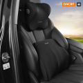 Car headrest, lumbar support, shoulder neck car memory cotton pillow, high waist backrest cushion, suitable for household use. 
