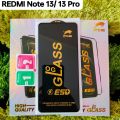 For Redmi Note 12 Turbo / Poco X6 / Poco X6 Pro / Poco X6 Neo Screen Protector Glass Premium Smoth Touch Respons Full Curved Display Gorila Glass Redmi Note12Turbo / PocoX6 / PocoX6Pro / PocoX6Neo Tempered Gorial Glass Screen Protecor. 