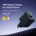 Cannon 18S 18W Wall Charger Kit with Micro USB Type C  Lightning cable. 