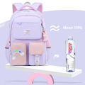 Korean fashion rainbow shoulder strap school bag for teenagers girls Children's waterproof backpacks kids schoolbags mochilas. 