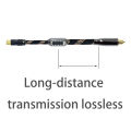 Sound amplifier for telephone dlink cable to digital optical Type-cUsb c to optical cable male audio interface adapter cable TOS.