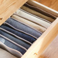 【Fashion】New Style Compartment Storage Box Closet Clothes Drawer Mesh Partition Pants Drawer Washable Household Storage 1Pcs. 