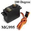 Large Torque TowerPro MG995 DC 4.8v 7.2v Metal Gear Servo Motor 180° Degree Rotation Standard Quality MG 995 For Arduino DIY. 