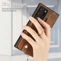 Cross Leather Ring Vertical Zipper Wallet Back Phone Case For Samsung Galaxy S22+ 5G/Samsung Galaxy S21 5G/Samsung Galaxy A32 4G/Samsung Galaxy S20/Samsung Galaxy S23 Ultra 5G/Samsung Galaxy A54 5G/Samsung Galaxy A04e/S. 