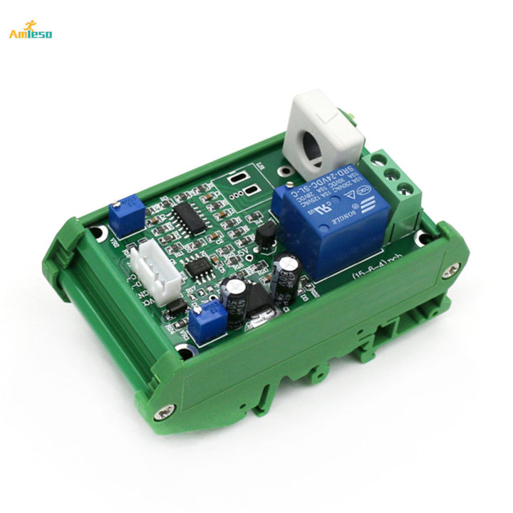 WCS1800 Hall Current Detection Sensor Module DC 0-35A Output, Working Voltage 24V With Base