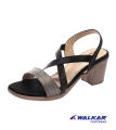 Walkar Ladies Heel PU Synthetic gliter. 