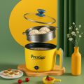 Prestige 22cm Multifunctional Household Kitchen Electric Cooking Pot with Steamer. 