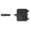 Sandwich Maker Pan, Hot Sandwich Maker Double Sided Detachable for Picnic. 