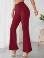Ladies fashionable Multi_Color Print Trousers/ -(To see same as the picture).