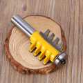 reversible shank finger glue joint router bit cutter woodworking tool 1/2". 