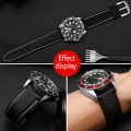 20mm 22mm 24mm Nylon Leather Watchband For Tudor Black Shield Breitling Tissot Starfish Men Women Canvas Fabric Watch Strap.