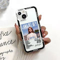 Lana Del Rey Lust for Life Phone Case For iPhone 15 14 13 12 11 happyPro Max Mini X XR XSMAX SE20 8 7 6 6S Plus Transparent TPU Cover.