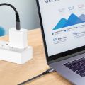 USB4 Type C to Type C Cable Thunderbolt 3/4 5K@60Hz 40Gbps Data Transfer 100W 5A Fast Charging Cable for Macbook Pro Samsung. 