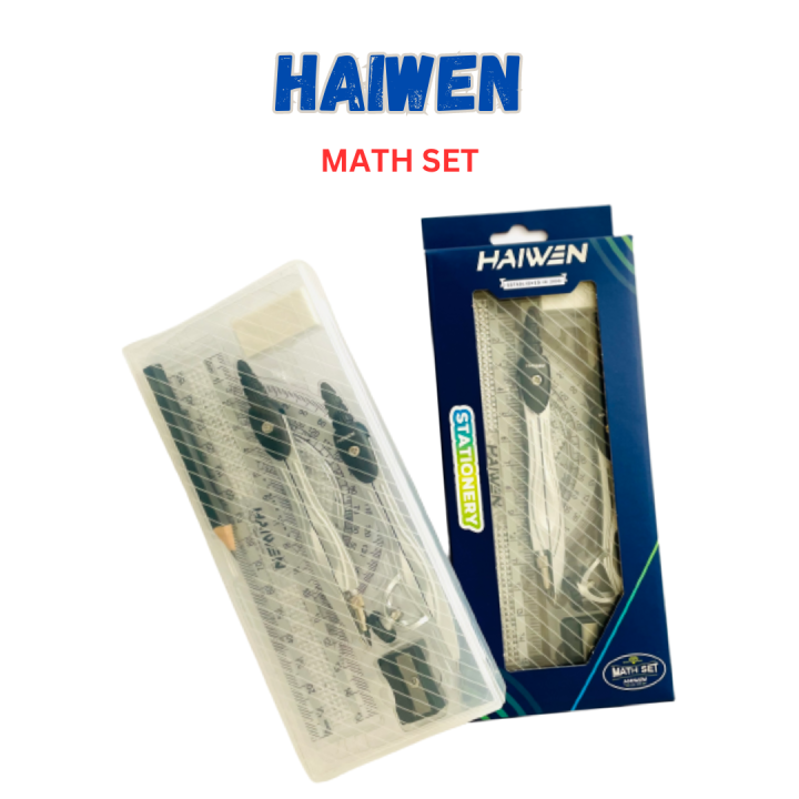 HAIWEN Geometry Math Set Daraz bd Haiwen geometry math set daraz bd