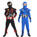 Unisex Child Ninja Deluxe Costume for Kids Role Play Halloween Dress-up.