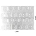 Excellent Convenient Double-Sided False Nail Tips Sticky Tabs Glue Easy to Apply Portable Nail Art Glue Nail Supplies.