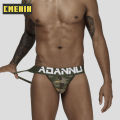 (1 Pieces) Letter Mesh Men Underwear thongs Mens Jockstrap Thongs And G strings Quick Dry Splice Innerwear AD186.