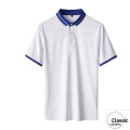 Stylish Short Sleeve Polo T-shirt for Man - Comfortable casual collar T-shirt for men. 
