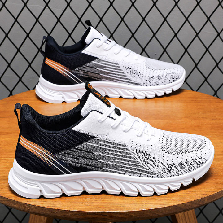 Shoes men's 2024 spring new foreign trade men's shoes sneakers lace-up running shoes fashion trend sneakers men