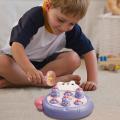 Cute Rabbit Toddler Hammer Toy Parent-child Interactive Whack Mole Pounding Game Early Educational Development Toy For Kids.