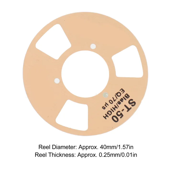 Blank%20Metal%20Reel%20Cassette%20Tape,%204%20Reels%202%20Wheel%20Reliable%20DIY%20Reel%20To%20Reel%20Cassette%20Retro%20for%20Music%20Recording%20-%20Image%202