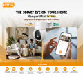 Imou RANGER MINI | 3MP 2K Video Integrated-Bracket Indoor WI-FI IP camera | Supports Wi-Fi 6 & USB Type-C Connection | Pan & Tilt for 360° Coverage | Human Detection | Smart Tracking | Night Vision | Privacy Mode. 