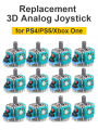 2024 New Replacement 3D Analog Joystick Original 3D Analog Axis Joystick Potentiometer Controller for PS4/PS5 /Xbox One Joysick.