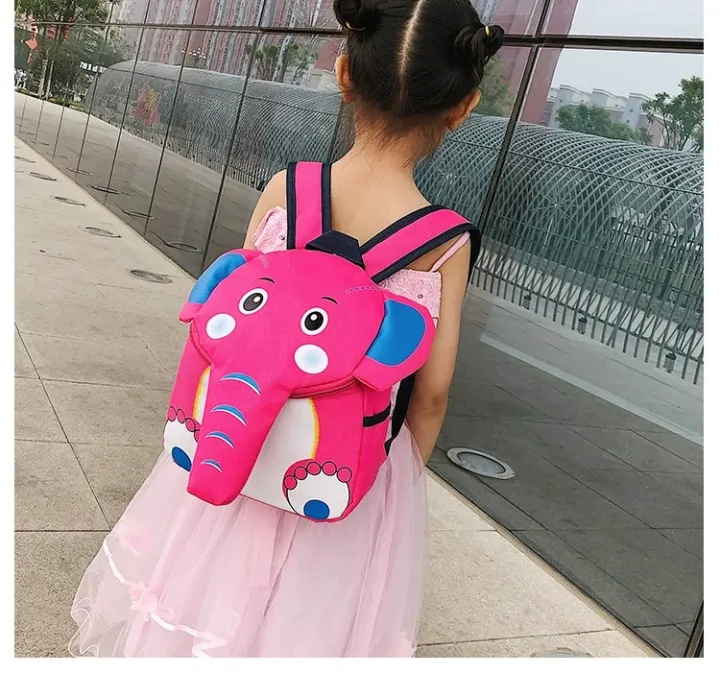 Elephant%20School%20For%20Boys%20&%20Girls%20Multi%20Pockets%20Backpack%20for%20Preschool%20kids%20-%20Image%203