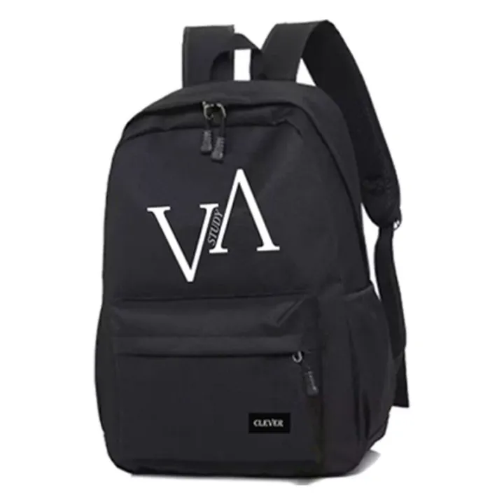 Korean%20Style%20Men's%20Black%20Bag%20Backpack%20Travel%20Bags%20Female%20Junior%20High%20School%20Student%20Elementary%20and%20Middle%20School%20Student%20Schoolbags%20Men's%20Fashion%20-%20Image%205