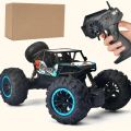 2.4G Model Remote Control Vehicle Toys Off-road Four-wheel Drive RC Climbing Car Toys Outdoor Vehicle Toy Gifts for Kids Boys. 