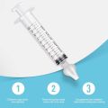 【Atoztide Store】2PCS Portable Baby Irrigator Syringe Nose Cleaner Tube Nasal Aspirator.. 
