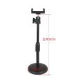 Stands For Smartphone Round Base L7 Retractable Multifactional Heavy Duty Mobile Holder Stand For Live Streaming Video Blogs Or Online Classes - Phone Stand. 