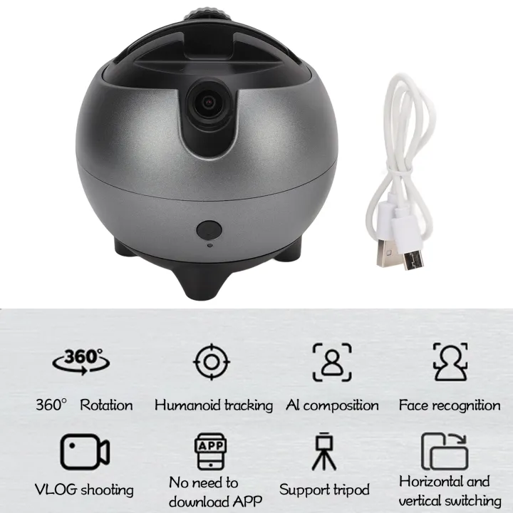 360%C2%B0%20Rotation%20Phone%20Camera%20Mount,%20360%20Auto%20Face%20Tracking%20Phone%20Holder%20Horizontal%20Vertical%20Switching%20for%20Video%20Teaching%20for%20Live%20Broadcast%20-%20Image%204