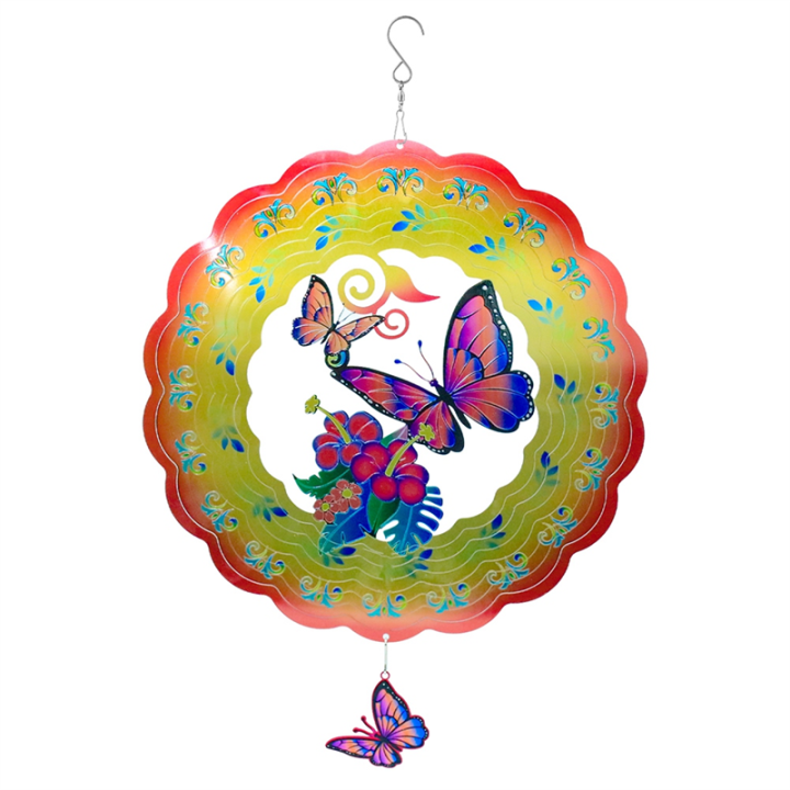 Confezione Da 3 Girandole Girasole Per Esterno - Wind Spinner Colorate Per Arredamento Giardino, Prato O Terrazzo