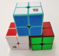 【Serendipity party】2x2 cube Pink/Coffe Twist Puzzle Educational Cubo Magico Froce Cube.